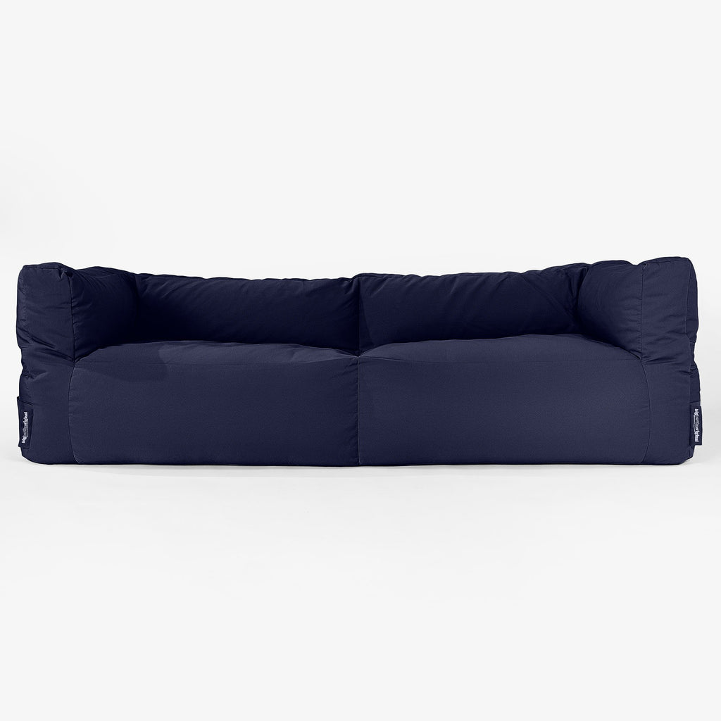 SoleiStorm™ Ultra 2000 h+ 3 Seater Sofa Outdoor Bean Bag - Olefin Navy 01