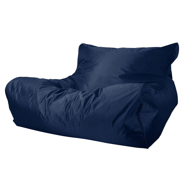 Outdoor Waterproof Floating Bean Bag for the Pool - SmartCanvas™ Navy Blue 01