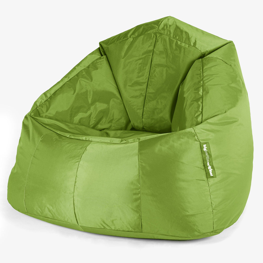 Children's Cocoon Waterproof Bean Bag 2-6 yr - SmartCanvas™ Lime Green 01