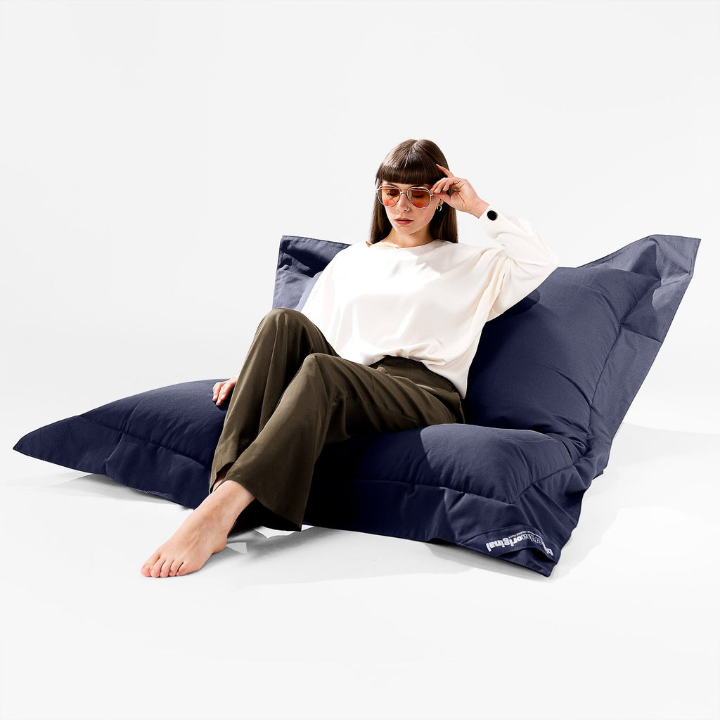 SoleiStorm™ Ultra 2000 h+ XXL Giant Outdoor Bean Bag - Olefin Navy 02