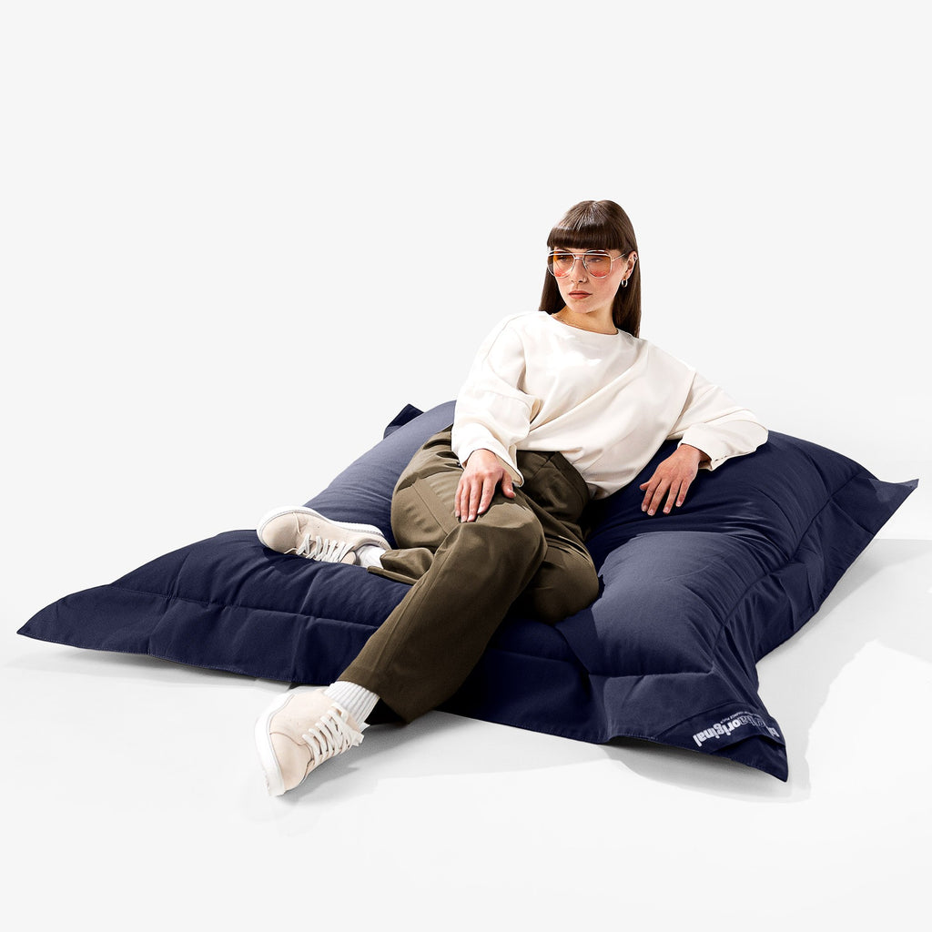 SoleiStorm™ Ultra 2000 h+ XXL Giant Outdoor Bean Bag - Olefin Navy 03