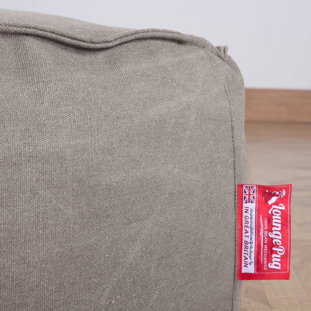 Toddlers' Armchair 1-3 yr Bean Bag - Canvas Pewter 04