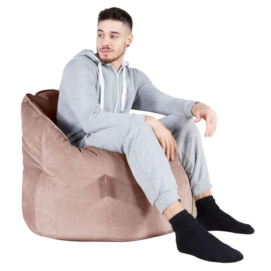 Cuddle Up Beanbag Chair - Velvet Rose Pink 04