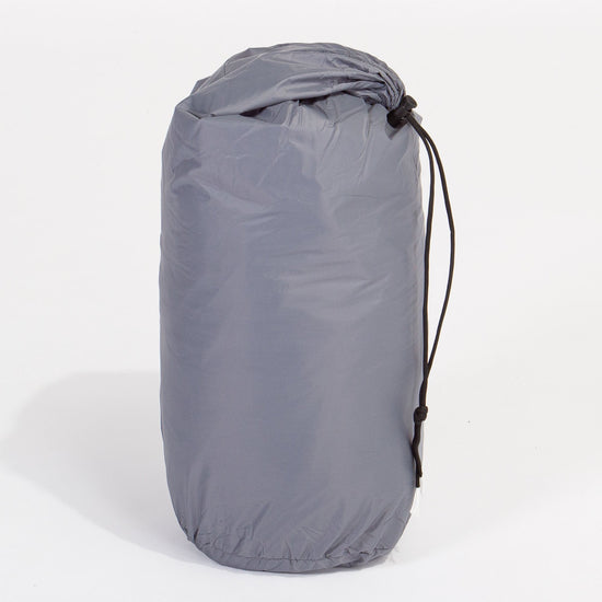 LOUNGE PUG Outdoor Throw Blanket Grey Puffy Lightweight 130 x 180 cm