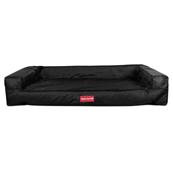 The Bench By Mighty-Bark Orthopedic Memory Foam Dog Bed Large Medium XXL Waterproof Black