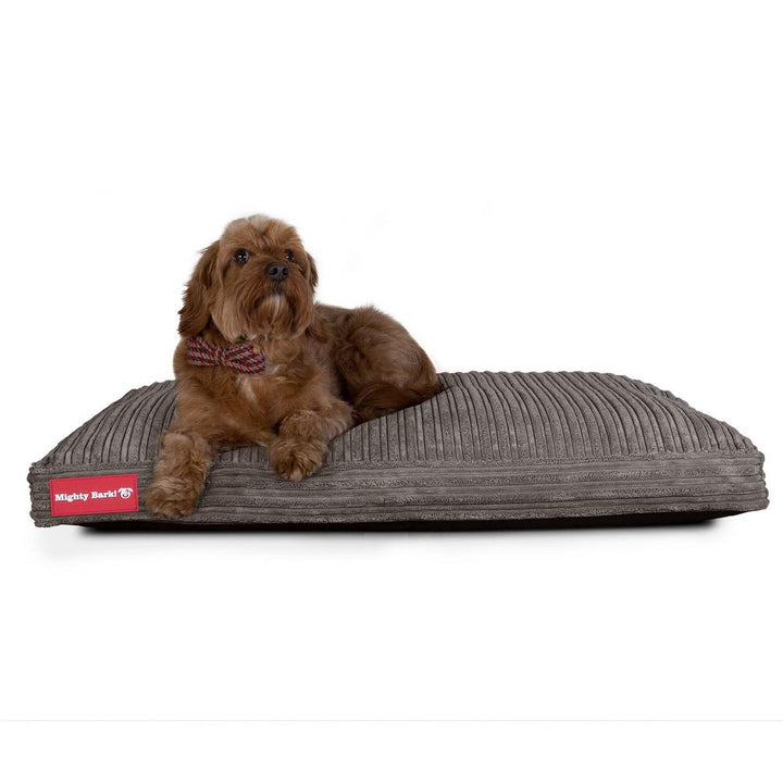 The Mattress By Mighty-Bark Orthopedic Classic Memory Foam Dog Bed Cushion For Pets Medium XXL Cord Graphite
