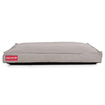 The Mattress Orthopedic Classic Memory Foam Dog Bed - Canvas Pewter 04