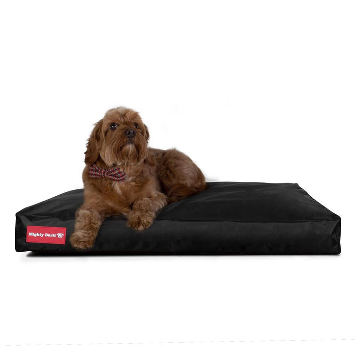The Mattress By Mighty-Bark Orthopedic Classic Memory Foam Dog Bed Cushion For Pets Medium XXL Waterproof Black