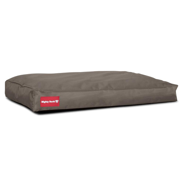 The Mattress By Mighty-Bark Orthopedic Classic Memory Foam Dog Bed Cushion For Pets Medium XXL Waterproof Grey