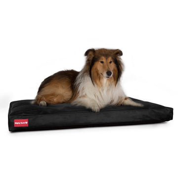 The Mattress By Mighty-Bark Orthopedic Classic Memory Foam Dog Bed Cushion For Pets Medium XXL Waterproof Black