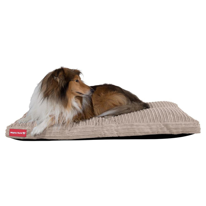 The Mattress By Mighty-Bark Orthopedic Classic Memory Foam Dog Bed Cushion For Pets Medium XXL Cord Mink