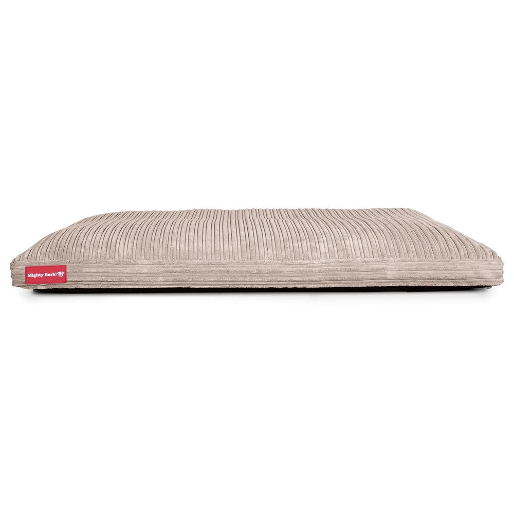 The Mattress By Mighty-Bark Orthopedic Classic Memory Foam Dog Bed Cushion For Pets Medium XXL Cord Mink