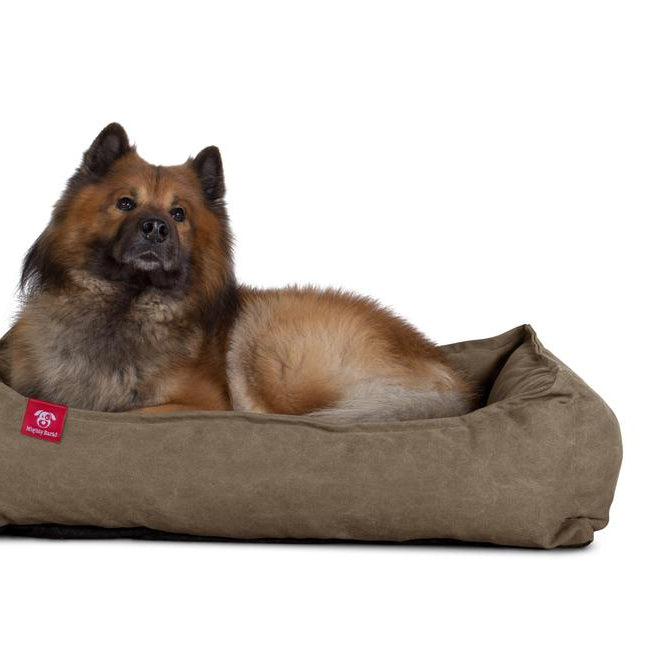 The Nest Orthopedic Memory Foam Dog Bed - Canvas Earth 05