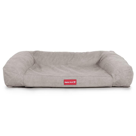 The Sofa Orthopedic Memory Foam Sofa Dog Bed - Canvas Pewter 04