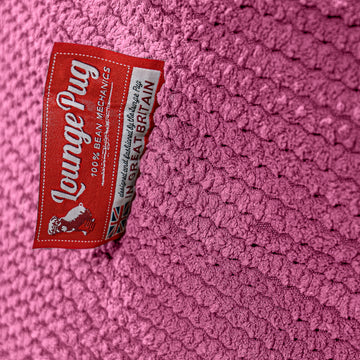Highback Bean Bag Chair - Pom Pom Pink 03