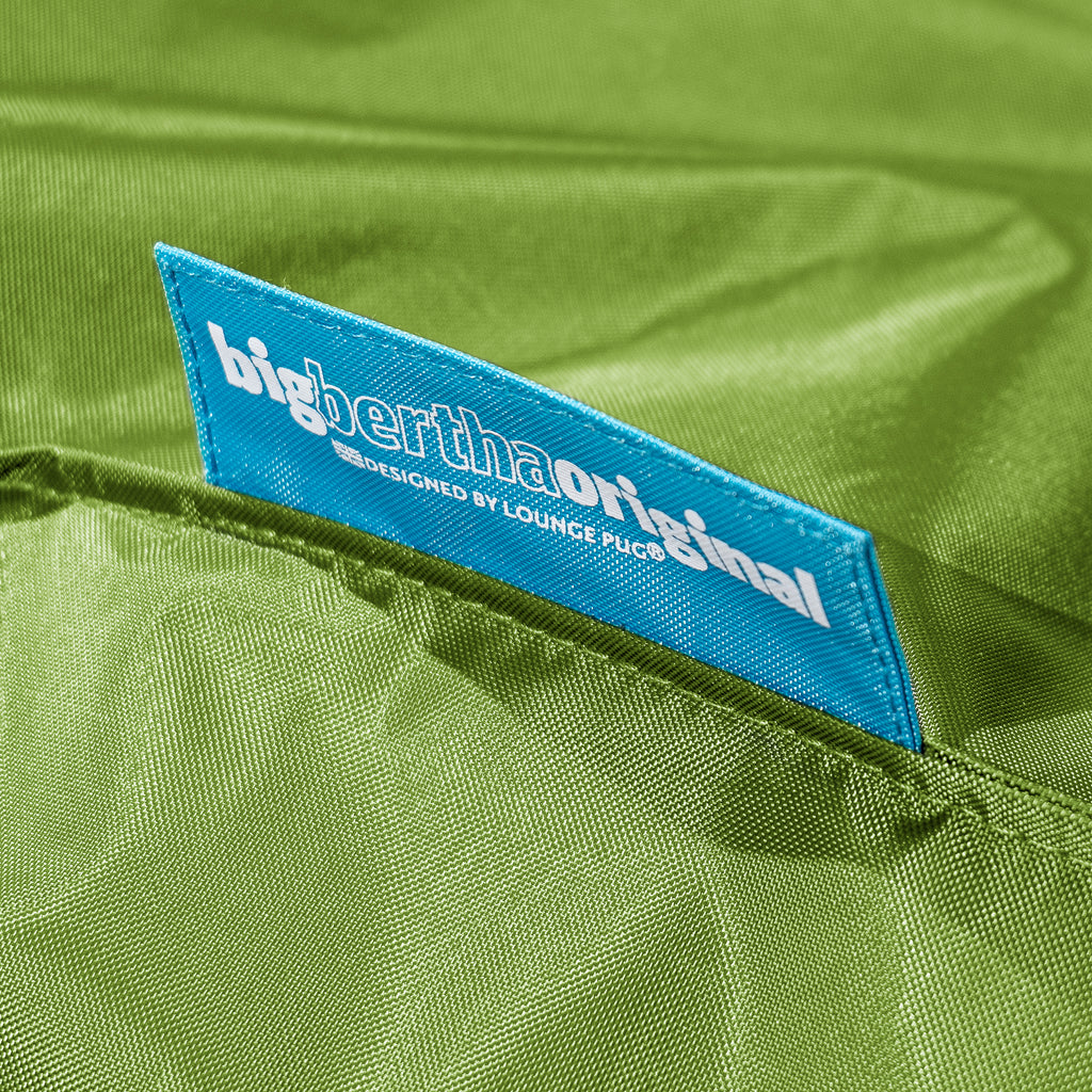 Children's Cocoon Waterproof Bean Bag 2-6 yr - SmartCanvas™ Lime Green 02