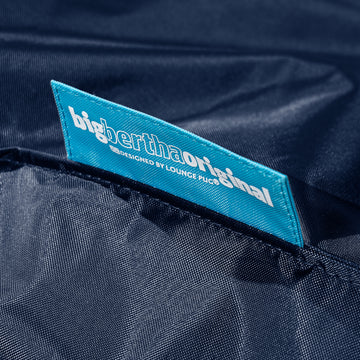 Children's Cocoon Waterproof Bean Bag 2-6 yr - SmartCanvas™ Navy Blue 02