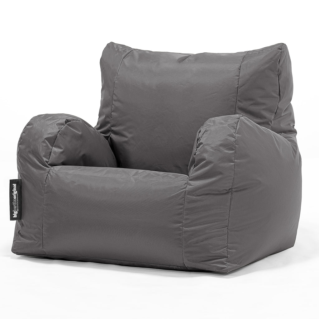 Garden Bean Bag Armchair - SmartCanvas™ Graphite Grey 01