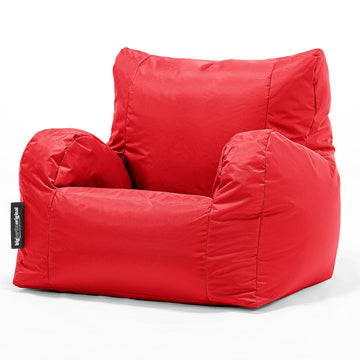 Garden Bean Bag Armchair - SmartCanvas™ Red 01
