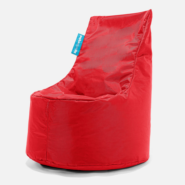 Children's Wipe Clean Bean Bag Seat - SmartCanvas™ Red 01