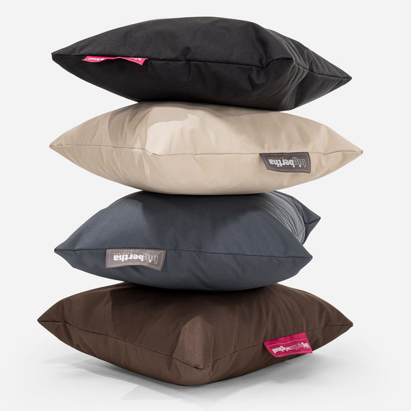 Outdoor Extra Large Scatter Cushion Cover 70 x 70cm - Red Fabric Close-up Image