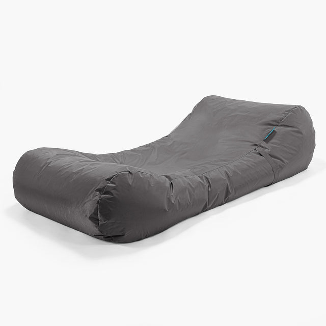 Sun Lounger Garden Beanbag - SmartCanvas™ Graphite Grey 01