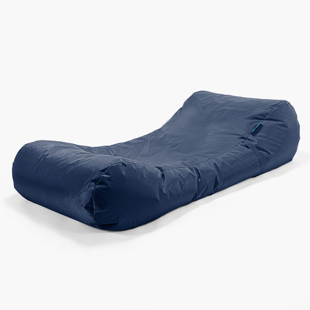 Sun Lounger Garden Beanbag - SmartCanvas™ Navy Blue 01