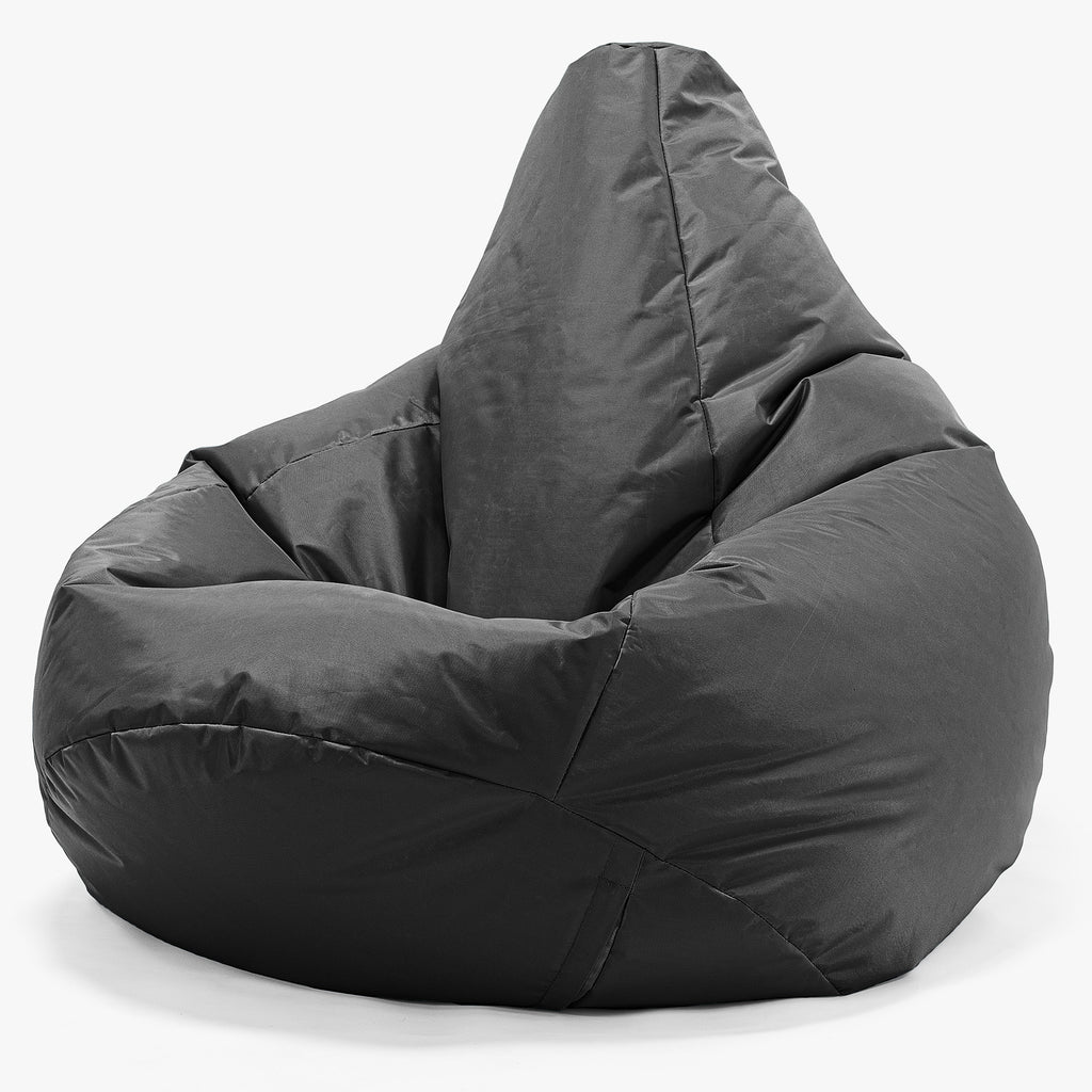 Outdoor Highback Bean Bag Chair - SmartCanvas™ Black 02