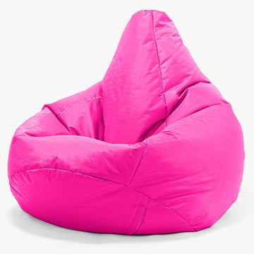 Outdoor Highback Bean Bag Chair - SmartCanvas™ Cerise Pink 02