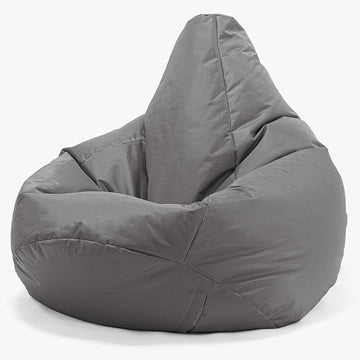 Outdoor Highback Bean Bag Chair - SmartCanvas™ Graphite Grey 02