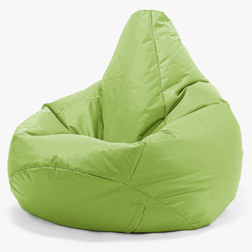 Outdoor Highback Bean Bag Chair - SmartCanvas™ Lime Green 02