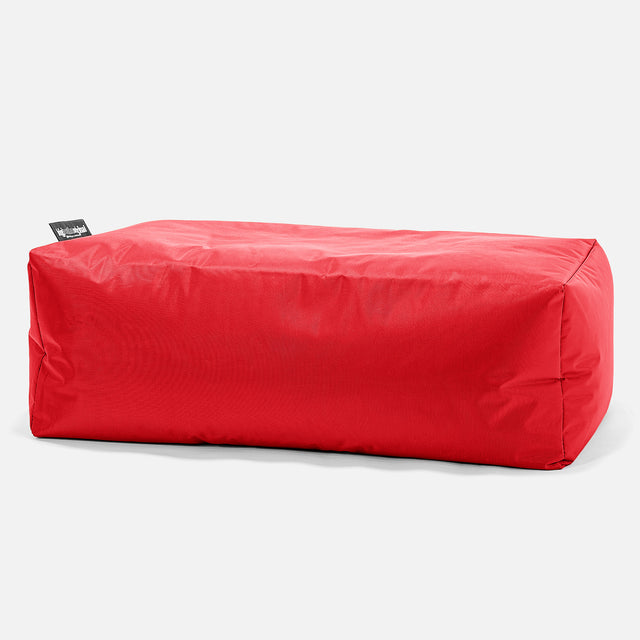 Outdoor Large Footstool - SmartCanvas™ Red 01