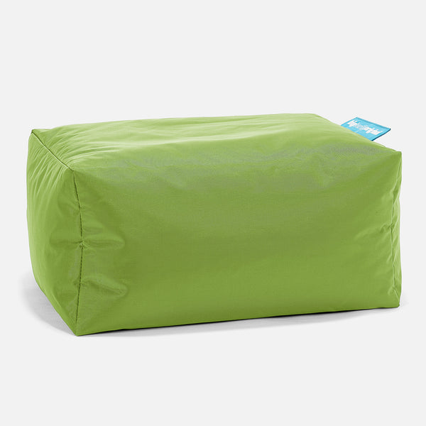 Outdoor Small Footstool - SmartCanvas™ Lime Green 01