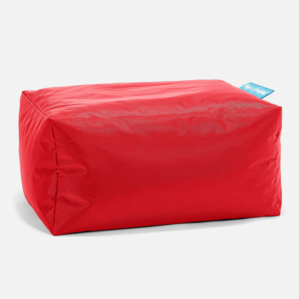 Big Bertha Original Indoor Outdoor Bean Bag Footstool Small Red Big Bertha Original UK