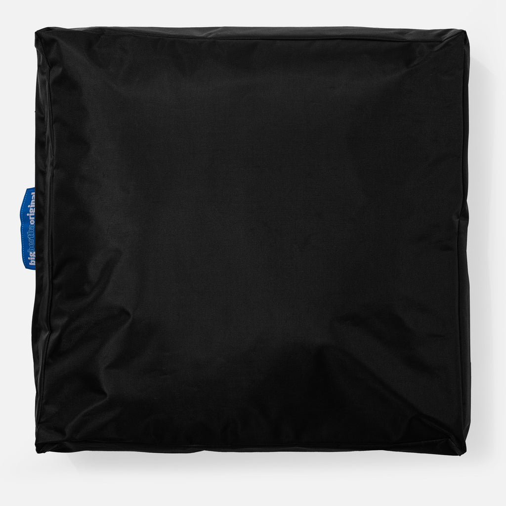Outdoor Large Floor Cushion - SmartCanvas™ Black 03