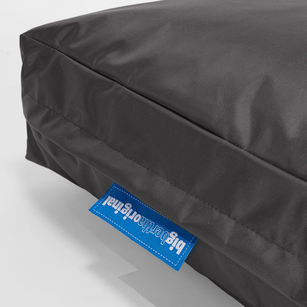 Outdoor Large Floor Cushion - SmartCanvas™ Graphite Grey 02
