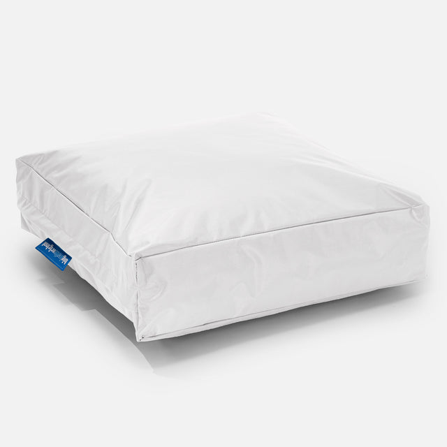Outdoor Large Floor Cushion - SmartCanvas™ White 01