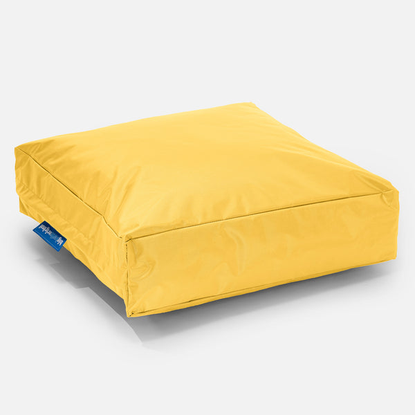 Outdoor Large Floor Cushion - SmartCanvas™ Yellow 01
