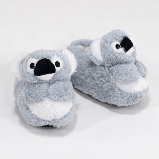 Children's Fluffy Koala Novelty Slippers 01