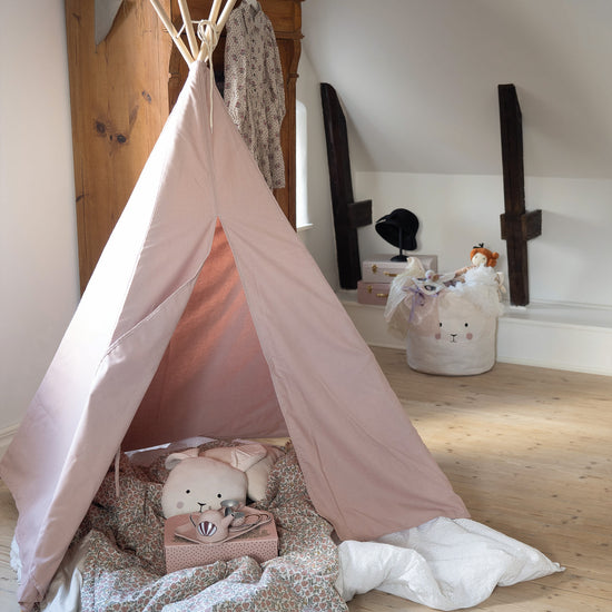 Kids Pink Teepee Tent Indoor Playhouse for Children Big Bertha Original UK