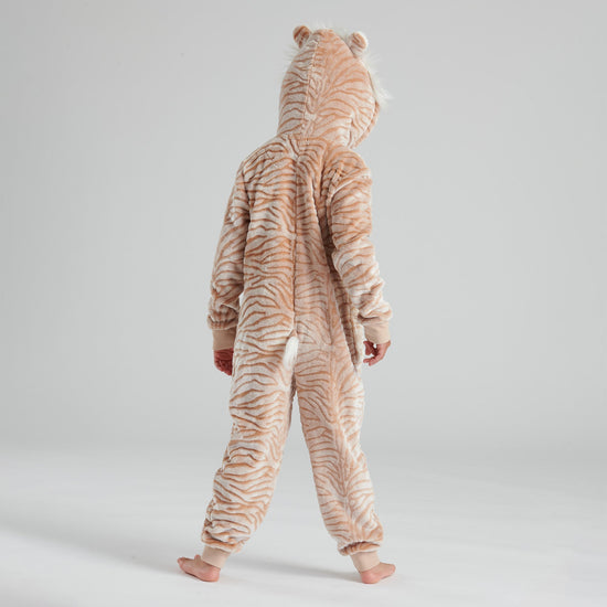 Children's Tiger Fleece Onesie 05
