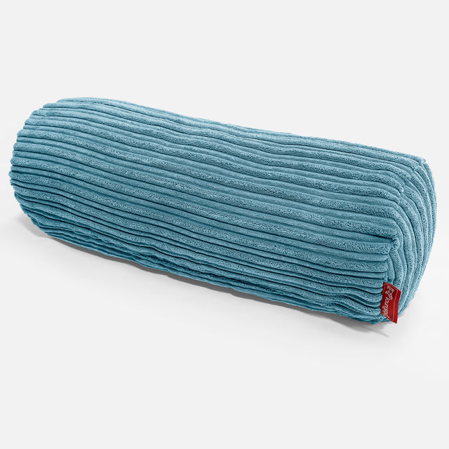 Bolster Scatter Cushion 20 x 55cm - Cord Aegean Blue 01