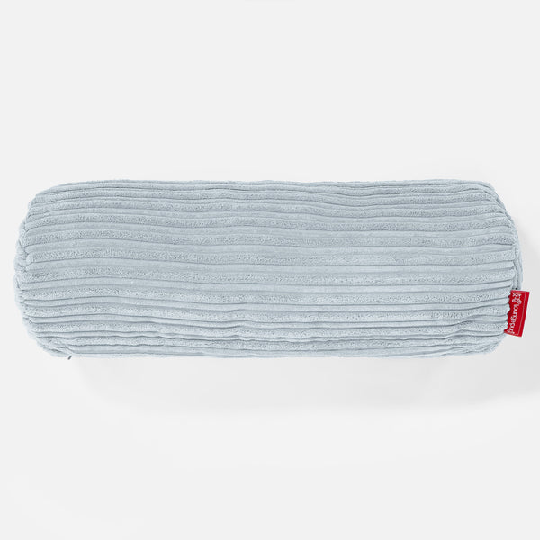 Bolster Scatter Cushion 20 x 55cm - Cord Baby Blue 01