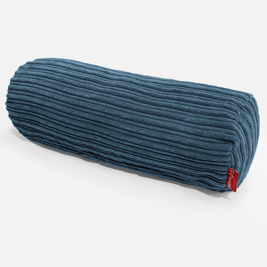 Bolster Scatter Cushion 20 x 55cm - Cord Navy Blue 01