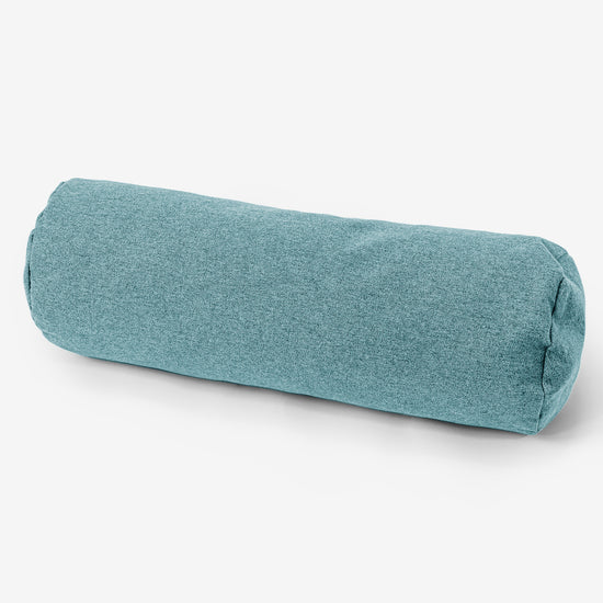 Bolster Scatter Cushion 20 x 55cm - Interalli Wool Aqua 01
