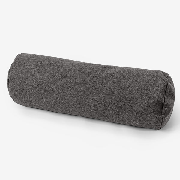 Bolster Scatter Cushion 20 x 55cm - Interalli Wool Grey 01