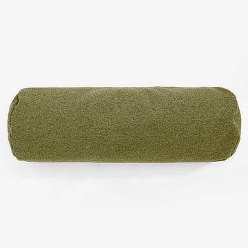 Bolster Scatter Cushion 20 x 55cm - Interalli Wool Lime 02
