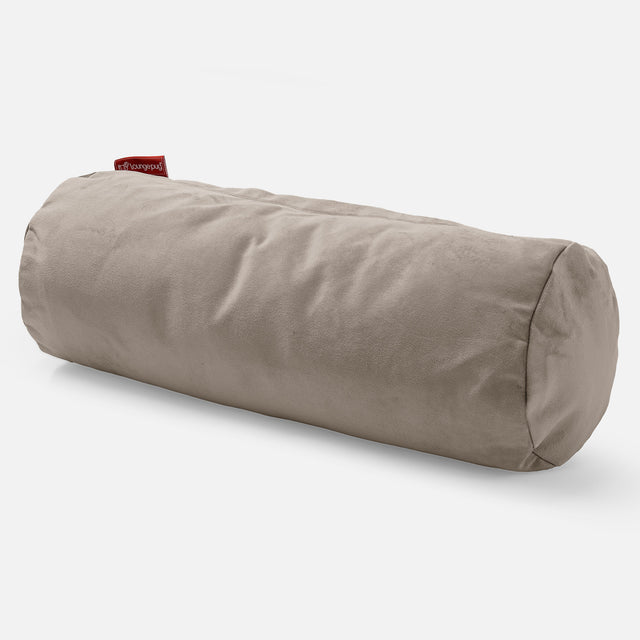 Bolster Throw Pillow Cover 20 x 55cm - Velvet Mink 01
