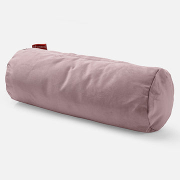 Bolster Throw Pillow Cover 20 x 55cm - Velvet Rose Pink 01