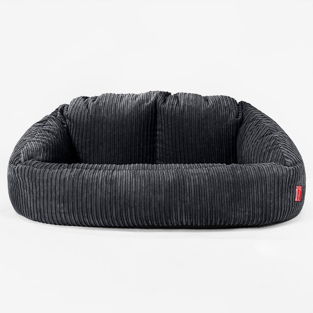 Bubble Sofa Bean Bag - Cord Black 01